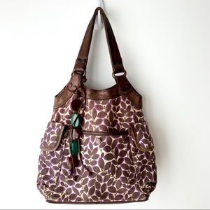 Lucky Brand Vintage Floral Tote Shoulder Bag
